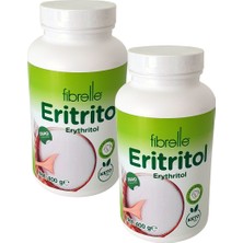 Fibrelle Eritritol Toz Tatlandırıcı Sıfır Kalori 400 gr x 2'li