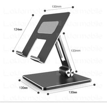 Masa Üstü Tablet Tutucu MacBook Standı Alüminyum Alaşım 5" - 13" Inc