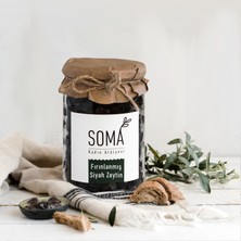 Soma Kadın Atölyesi Siyah Zeytin Az Tuzlu Boyasız Katkısız 500 gr