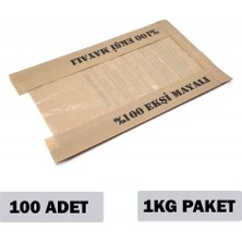 Kraft Ekmek Paketleme Kağıdı 25*40 1 kg