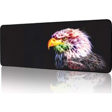 SGE TEKNOLOJİ Kartal 70X30 cm Speed Kaymaz Taban Dikişli Oyuncu Mouse Pad