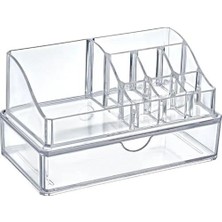 Lira Piramit Çekmeceli Kozmetik Makyaj Organizer Düzenleyici