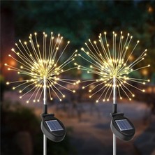 Schulzz Solar Güneş Enerjili Bahçe Karahindiba 120 LED Aydınlatma