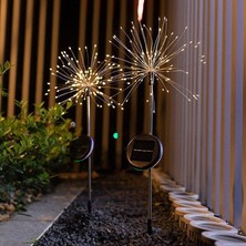 Schulzz Solar Güneş Enerjili Bahçe Karahindiba 120 LED Aydınlatma