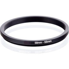 Raypro 58-55 mm Dönüştürücü Step Down Halka Filtre Adaptörü 58MM-55MM