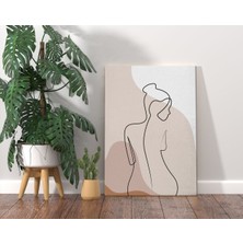 Bk Gift Women's Line Tasarımlı Kanvas Tablo 70X100CM-2