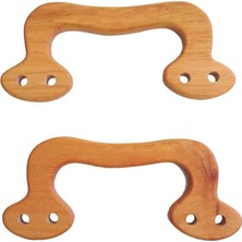 Angel Çanta Aksesuar Hafif Ahşap Çanta Sapı 17.5 cm No9