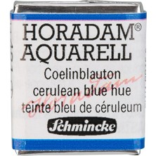 Schmincke Horadam Yarım Tablet Sulu Boya Serulean Mavi Ton