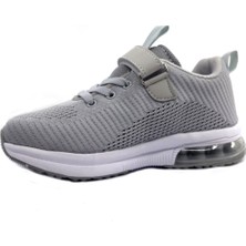 Cool Air Taban Gri Günlük Unisex Çocuk Spor Ayakkabı