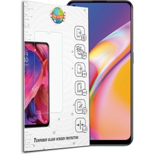 Case World Caseworld Oppo Reno 5 Lite Temperli Ekran Koruyucu Kırılmaz Cam