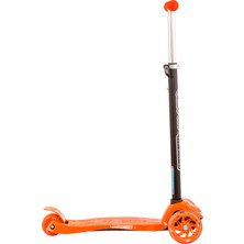 Can Oyuncak Shinaro MAXI Twister 3 Led Işıklı 3 Tekerli Yükseklik Ayarlı Scooterr - TURUNCU