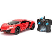 Jada Hızlı ve Öfkeli Fast & Furious RC Lykan Hypersport 1:16 Uzaktan Kumandalı Araba 206005