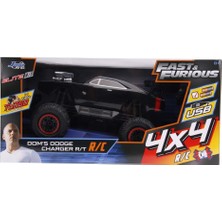 Jada Hızlı ve Öfkeli Fast & Furious RC 1970 Dodge 4x4 1:12 Uzaktan Kumandalı Araba 209002