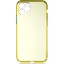 Case 4U Apple iPhone 11 Pro Kılıf Bistro Kapak Sarı