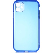 Case 4U Apple iPhone 11 Kılıf Bistro Kapak Mavi