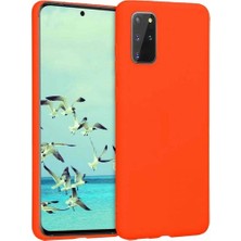Casetify Samsung Galaxy S20 Lansman Kılıf Turuncu