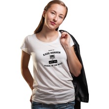 Qivi The Witcher Property Of Kaer Morhen Kadın Beyaz Tshirt