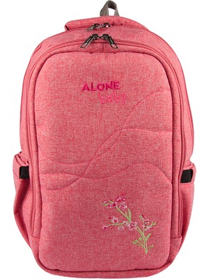 Alone Anne Bebek Bakım Çantası 9301 Bej Su Geçirmez Kumaş Bebek Bakım Sırt Çantası