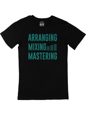 Cix Arranging Mixing Masters Siyah Tişört