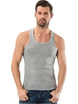 Anıt Erkek Altılı Gri Penye Atlet 1151