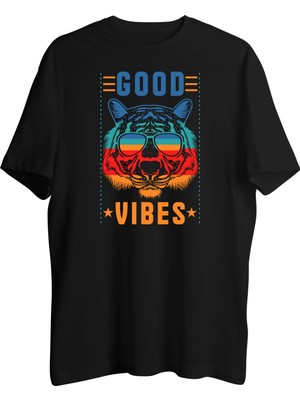 AyveGa Good Vibes Tiger Tişört