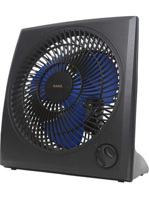 Raks Bf 9 Mx 35 W Siyah Masaüstü Vantilatör 3 Kollu Pervane ile Sessiz Çalışma