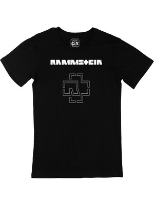 Cix Rammstein Siyah Tişört