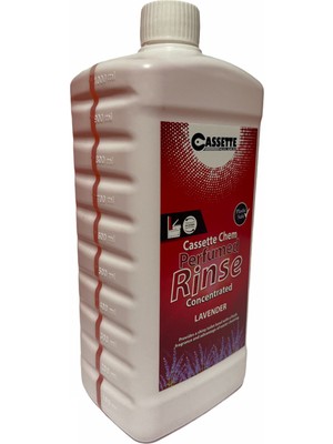 Cassette Karavan - Tekne Tuvalet Kimyasalı - Chem Perfumed Rinse Concentrated Kasetli ve Portatif Tuvalet Koku Giderici Lavanta Kokulu