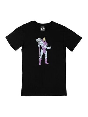 Cix He-Man Iskeletor Siyah Tişört