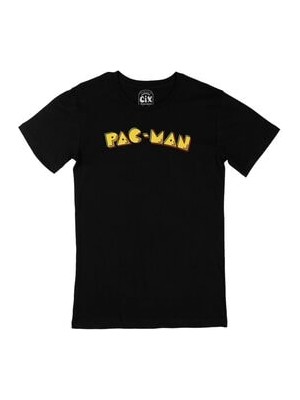 Cix Pacman Siyah Tişört