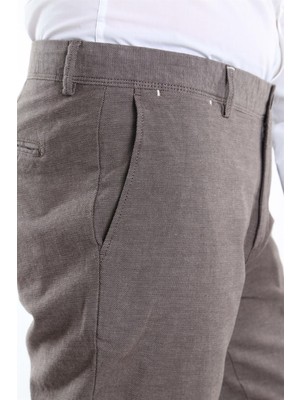 Intersivin Klasik Kesim Toprak Ilkbahar / Yaz Erkek Pantolon