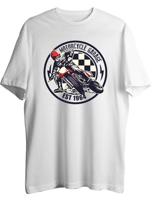 AyveGa Motorcycle Garage Tişört
