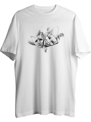 AyveGa Two Face Mask Tişört