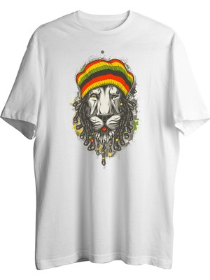 AyveGa Rasta Lion Tişört