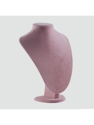 Aydın Dekor Büyük Boy Sertex Kumas Damla Model 37 cm Pembe Manken (Aydındecor)