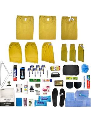 Asker Marketi 3'lü Full Asker Seti: Asker Tişörtü - Asker Malzemeleri - Asker Paketi