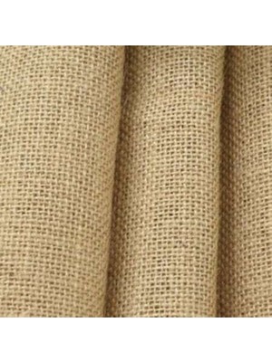 Melike Naturel Jüt Kumaş Kanaviçe Hasır Çuval Jüt Kumaşı Kınnap 10  Metre