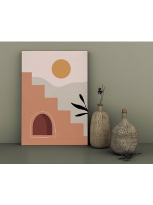 Bk Gift Minimalist Landscape Tasarımlı Kanvas Tablo 30X50CM-1