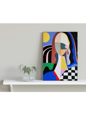 Bk Gift Dear Mona Tasarımlı Kanvas Tablo 30X50CM-1