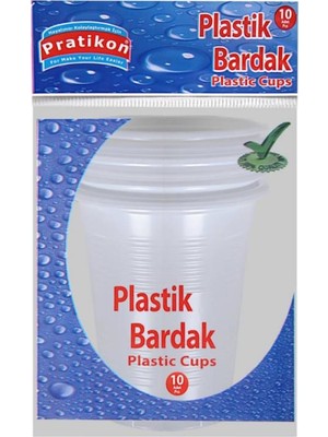 Pratikon 10’lu Plastik Bardak