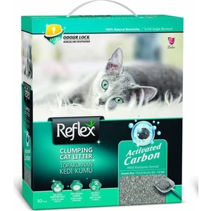 Aktif Karbonlu Topaklanan Kedi Kumu 10 Lt
