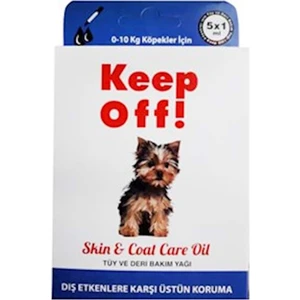 Keep Off Keep Offdog 0-10 kg Küçük Köpek Dış Parazit  5x1 ml