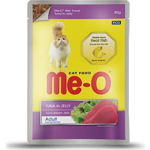 Me-O Meo Ton Balıklı Kedi Pouch Konservesi 12X80 gr