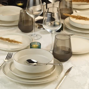 Kütahya Porselen 24 Parça Chef Taste Of Platin Fileli Yemek Takımı