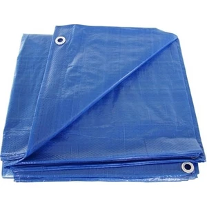 Akçadırcı Plastik 4X10 Metre Pvc Mavi Su Geçirmez Pullu Çadır Branda Tente Yağmurluk Gölgelik Çadır 4 Tarafı Dikişli