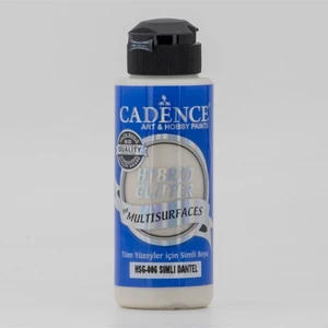 Hybrid Multisurface Simli Akrilik Boya 120 ml  HSG006 Dantel