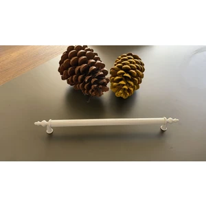 Trs Asos Kumru Beyaz 128 mm Dolap Çekmece Vestiyer Kulp