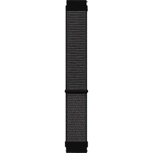 Samsung Galaxy Watch Active 2 44MM Hasırlı Kordon Woven Sport Loop Siyah