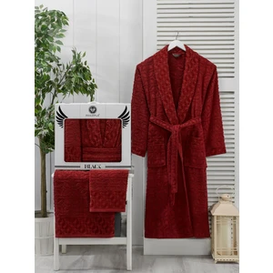 Vespira Şalyaka Erkek Bornoz Seti