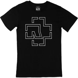 Rammstein Logolu Siyah Tişört